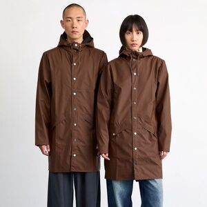 NWT RAINS long jacket size S
